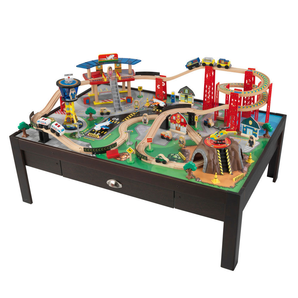 train set and table for toddlers
