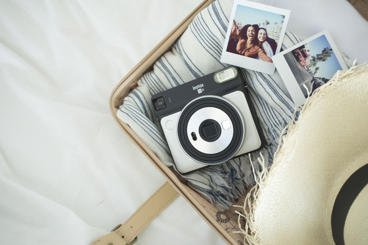 Fujifilm Instax SQUARE SQ6 Instant Camera - Pearl White