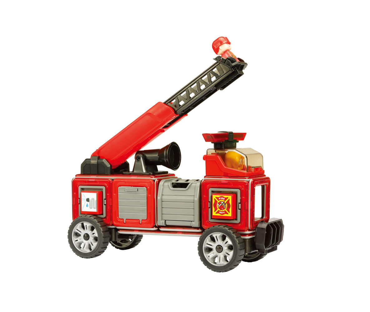 magformers fire truck