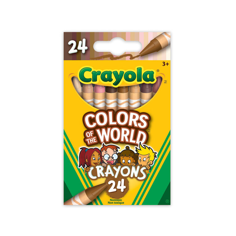 Colours of the World : la nouvelle collection de Crayola pour dessiner  toutes les couleurs de peau - Marie Claire