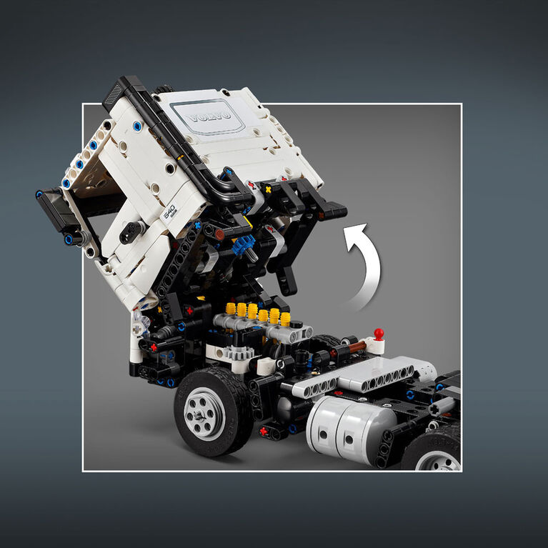 LEGO Technic Le camion Volvo FMX et l'excavatrice électrique EC230 42175