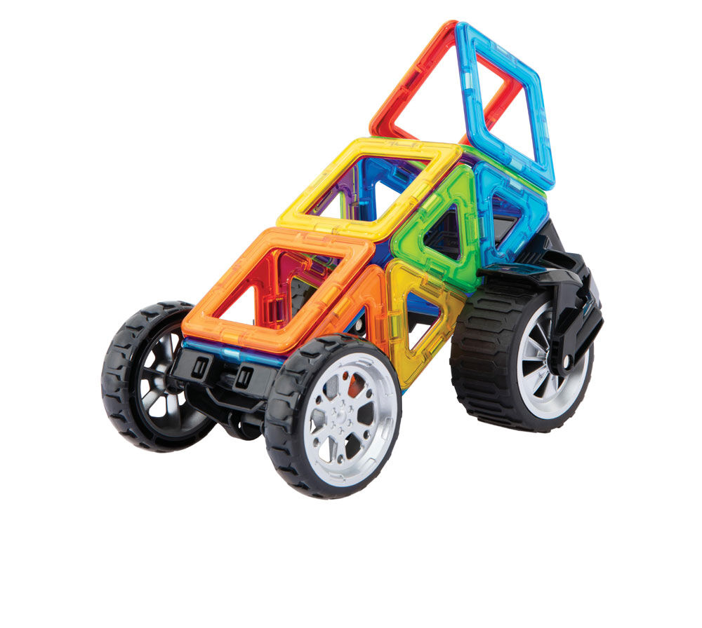 magformers amazing wheels vehicle construction set 41pc