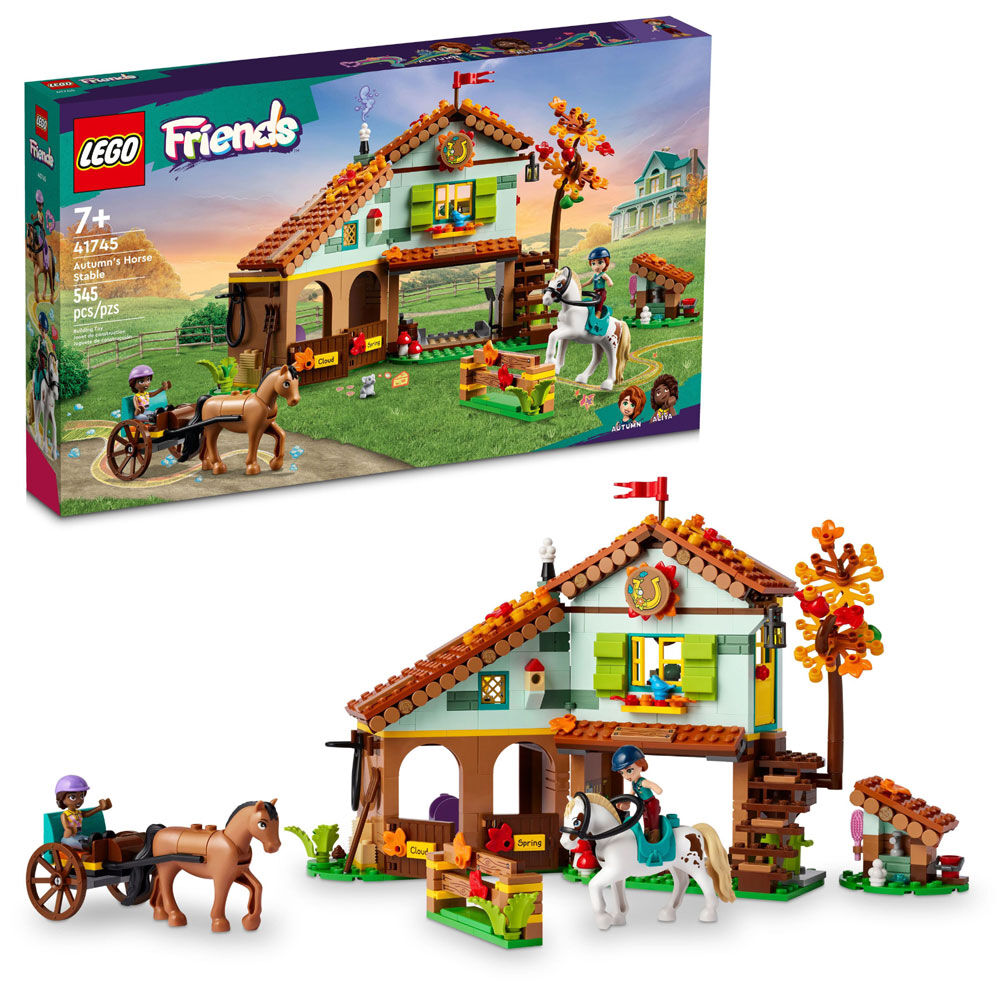 LEGO Friends Autumn's Horse Stable 41745 Building Toy Set (545