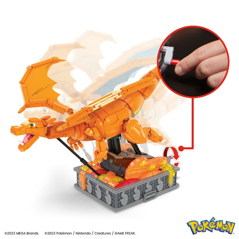 Peluche Pokémon: Dracaufeu - Pokemon Fit - Limited Edition