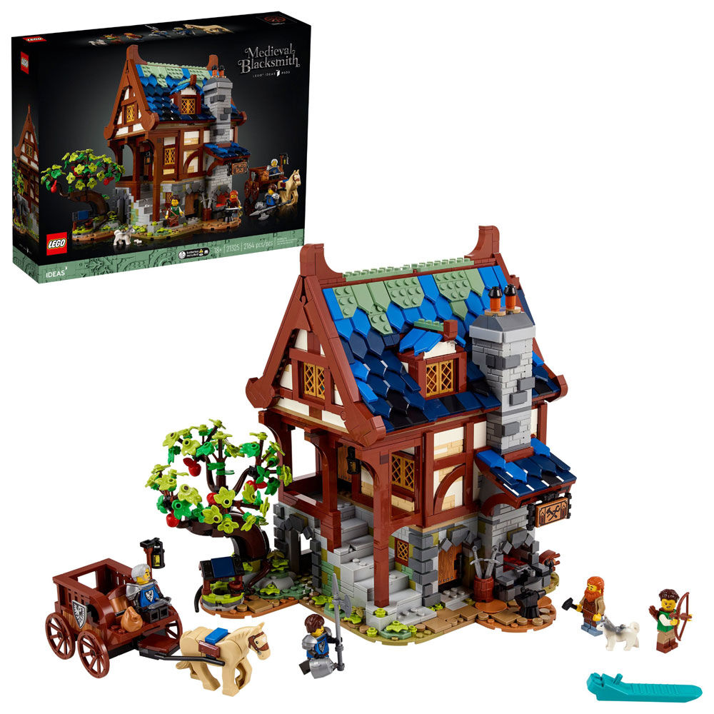 LEGO Ideas Medieval Blacksmith 21325 (2164 pieces)