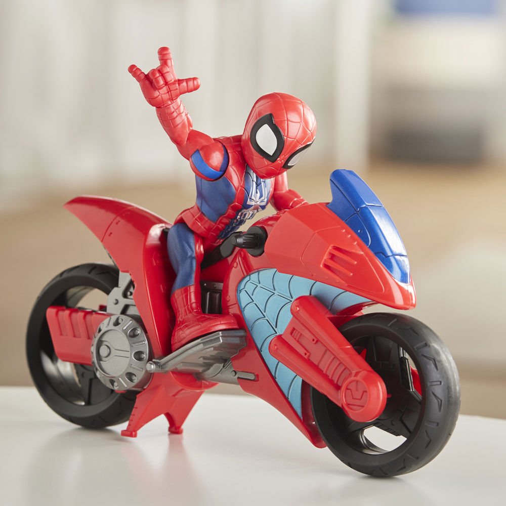 marvel spiderman motorcycle