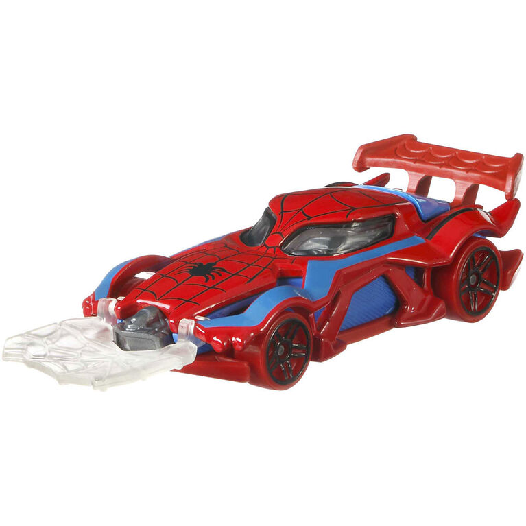 Hot Wheels Marvel Spider-Man Web-Car Launcher