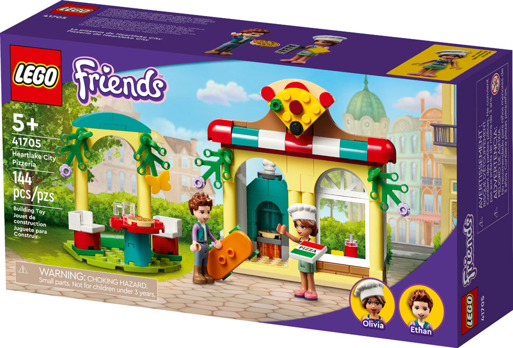 LEGO Friends Heartlake City Pizzeria 41705 Building Kit (144