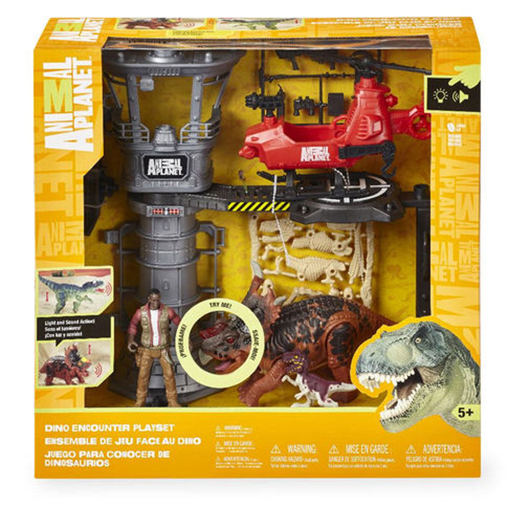 animal planet dinosaur playset