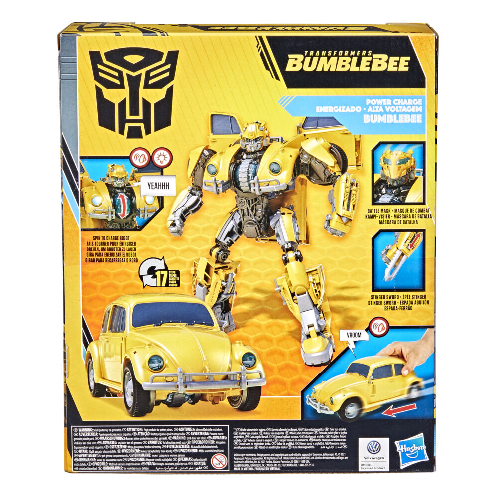 Transformers bumblebee movie 2025 power charge bumblebee