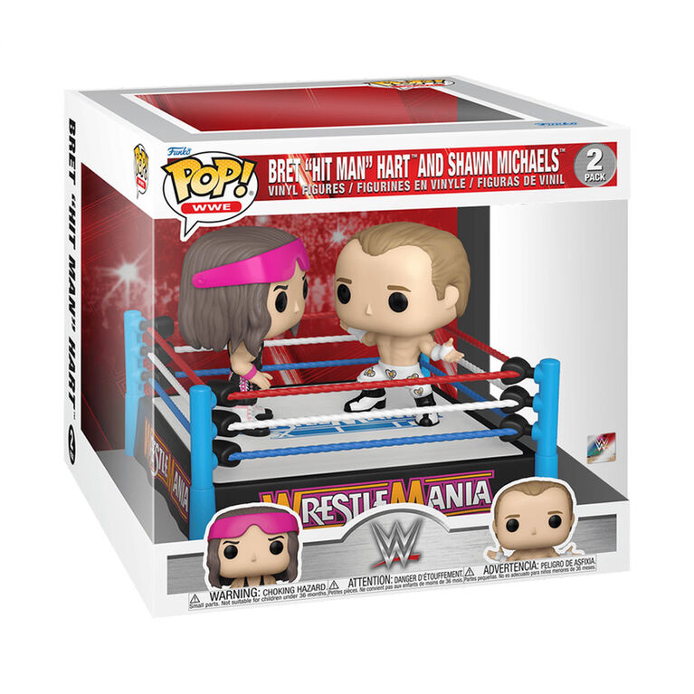 POP! Moment-WWE Bret Hart and Shawn Michaels