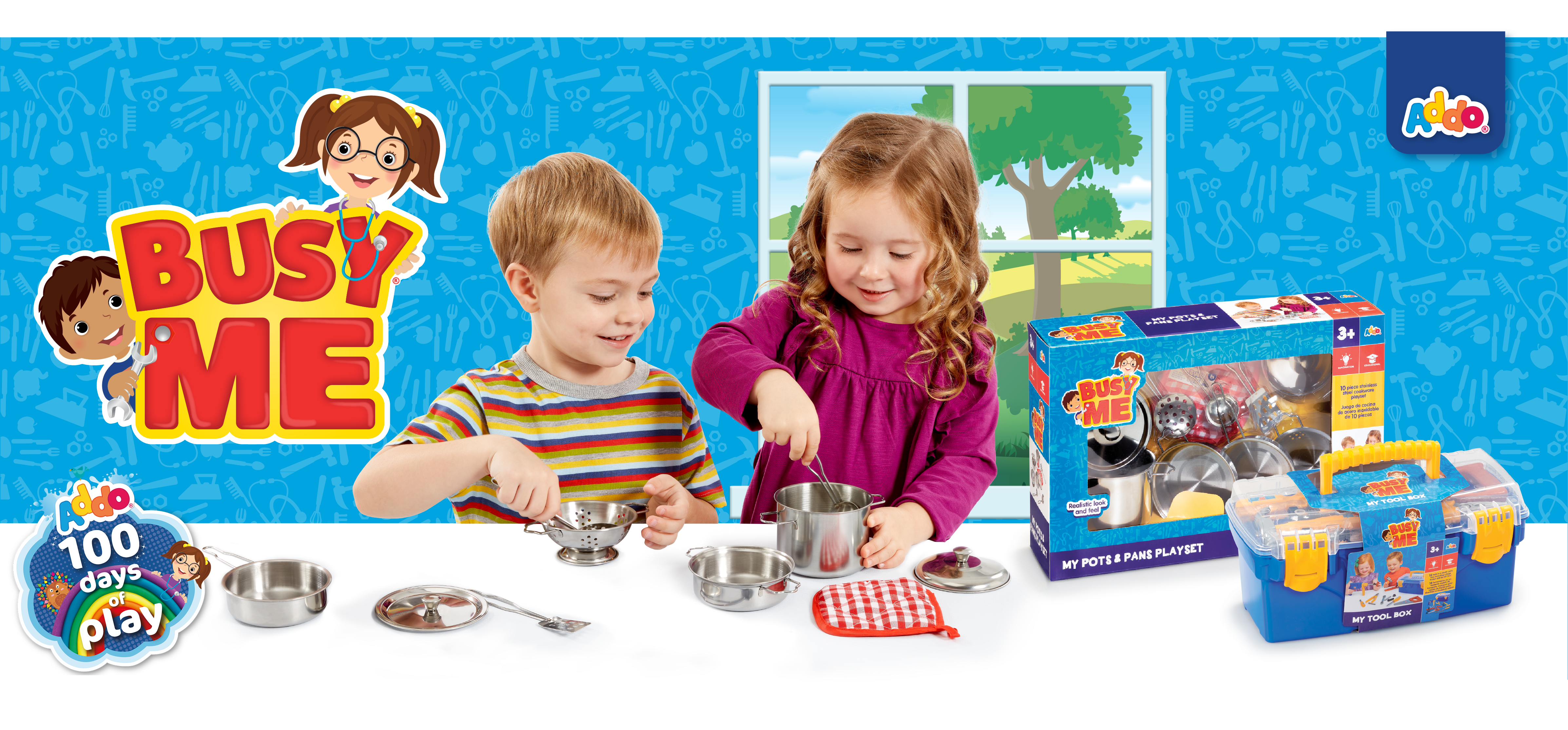 busy me my pots and pans playset