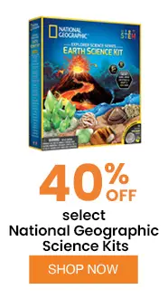 40% OFF select National Geographic Science Kits