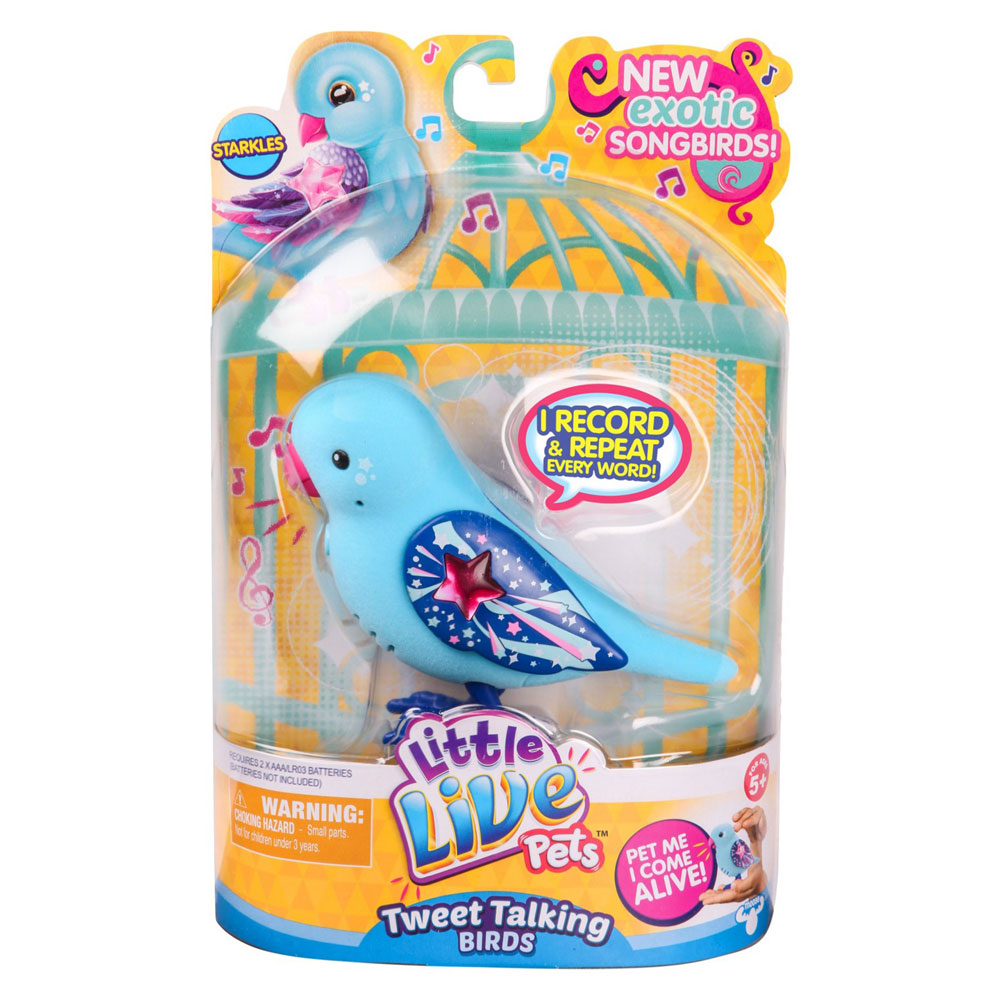 little live talking bird toy