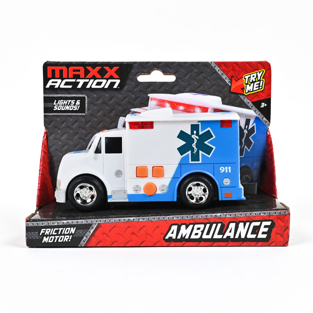 Maxx Action Light & Sound Rescue Vehicles Ambulance | Toys R Us Canada