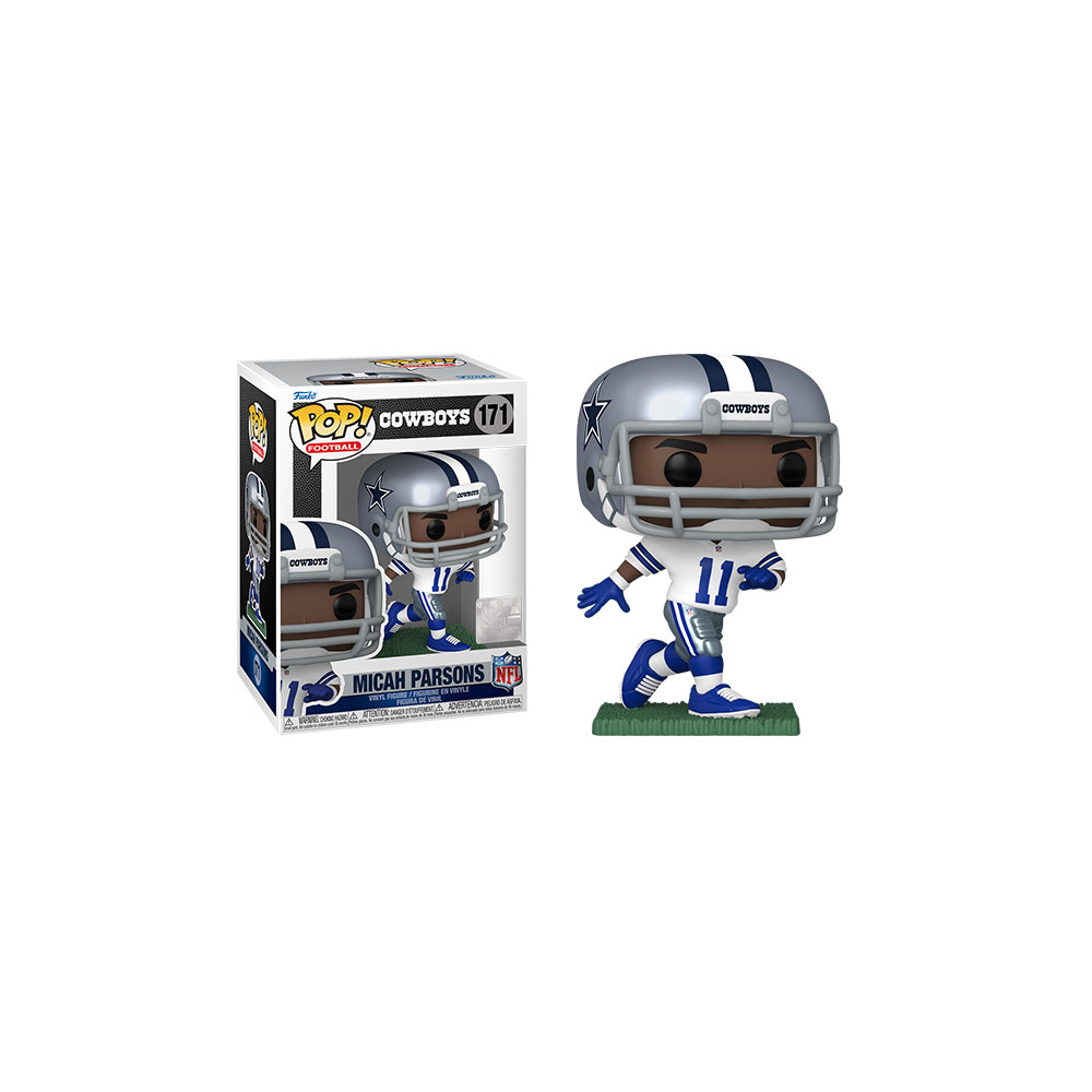 : Micah Parsons (Dallas Cowboys) Funko Pop! NFL Series 9 : Funko:  Sports & Outdoors