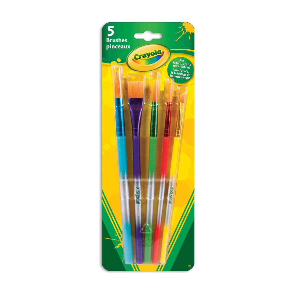 Crayons soyeux lavables pour tout-petits - 6 comptes ; crayons