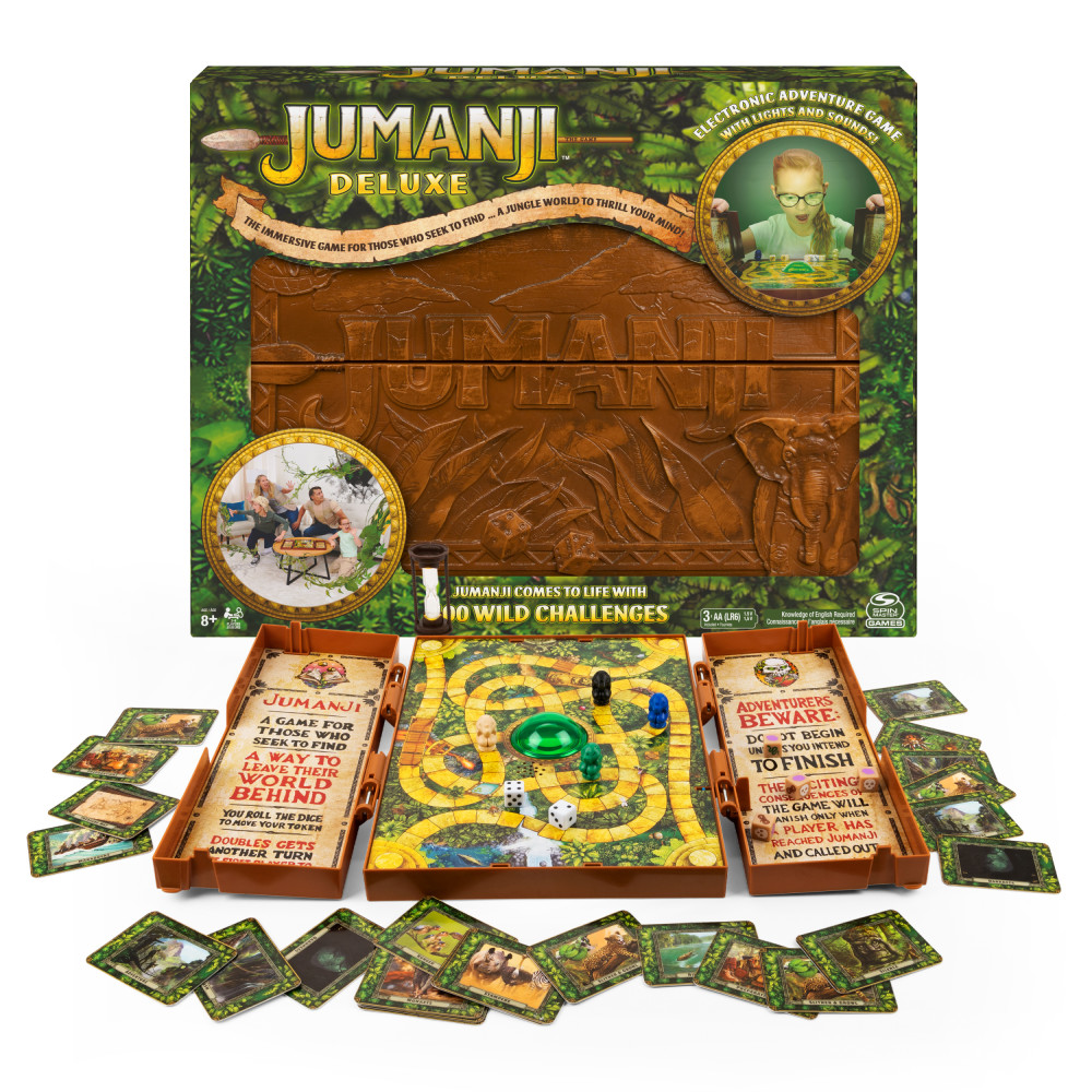 Jumanji Deluxe Game, Immersive Electronic Version Of The Classic 