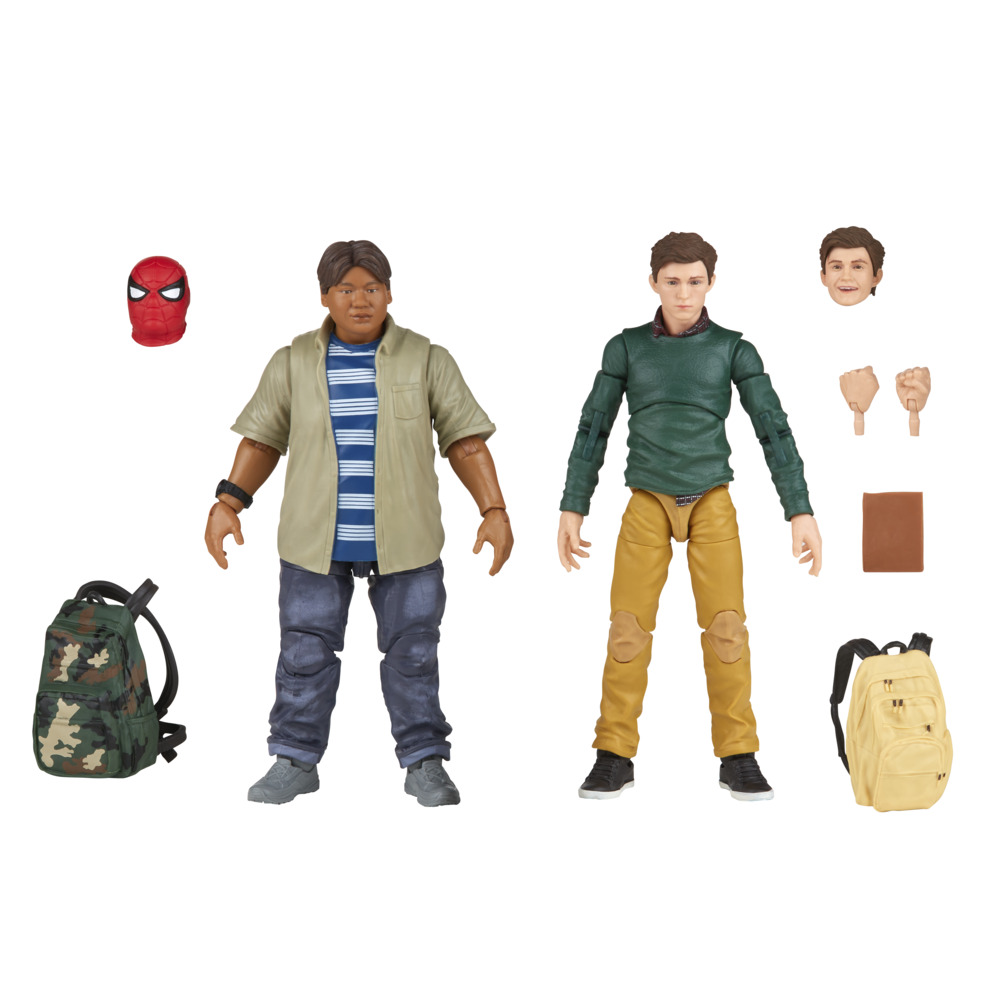 Buy Marvel Legends Series Spider-Man 60th Anniversary Peter Parker and Ned  Leeds MCU 2-Pack 6-inch Action Figures, 7 Accessories for CAD 59.48 | Toys 