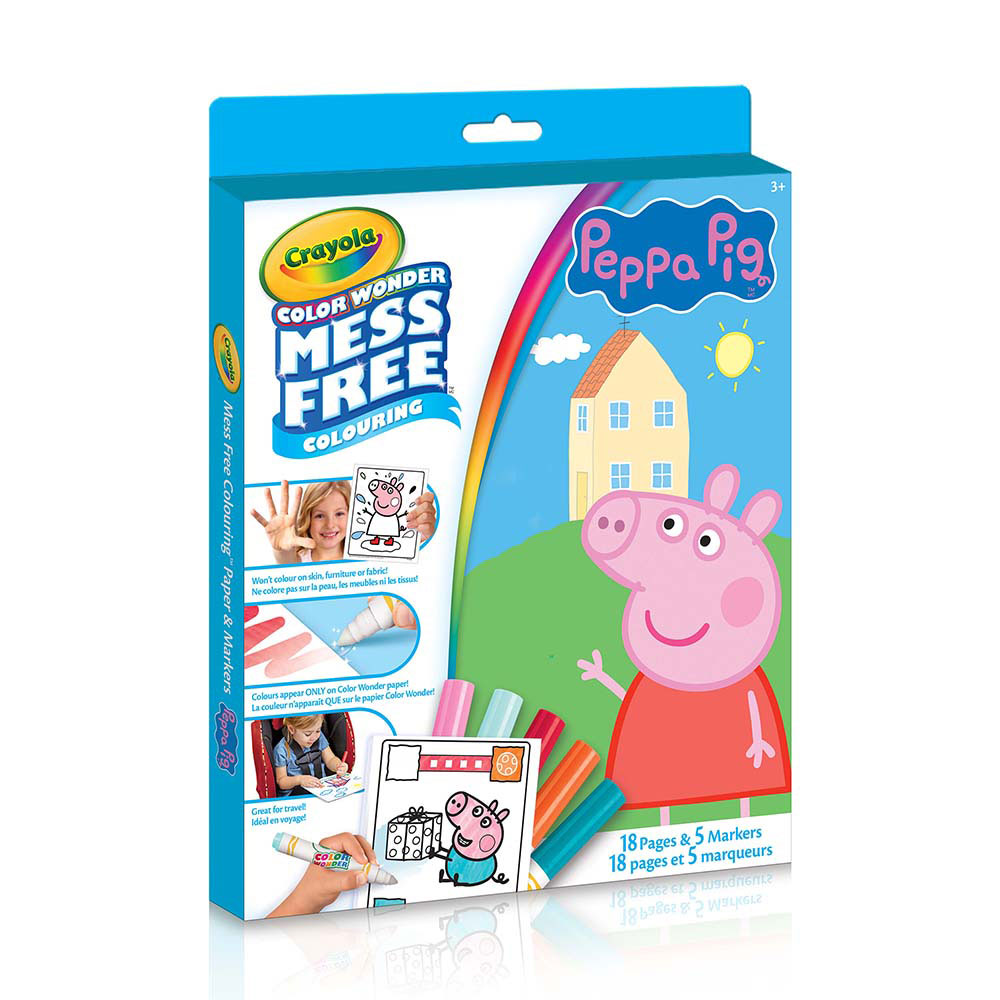 Crayola - Color Wonder Kit, Peppa Pig | Toys R Us Canada