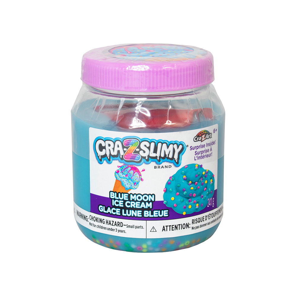 Cra-z Slimy Surpise Jar - Blue Moon Ice Cream 