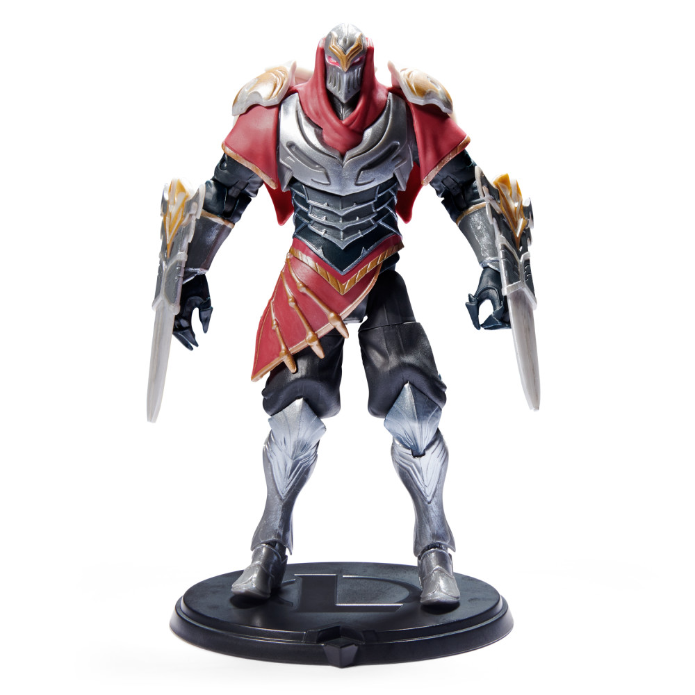 League of Legends, 6-Inch Zed Collectible Figure w/ Premium Details and ...