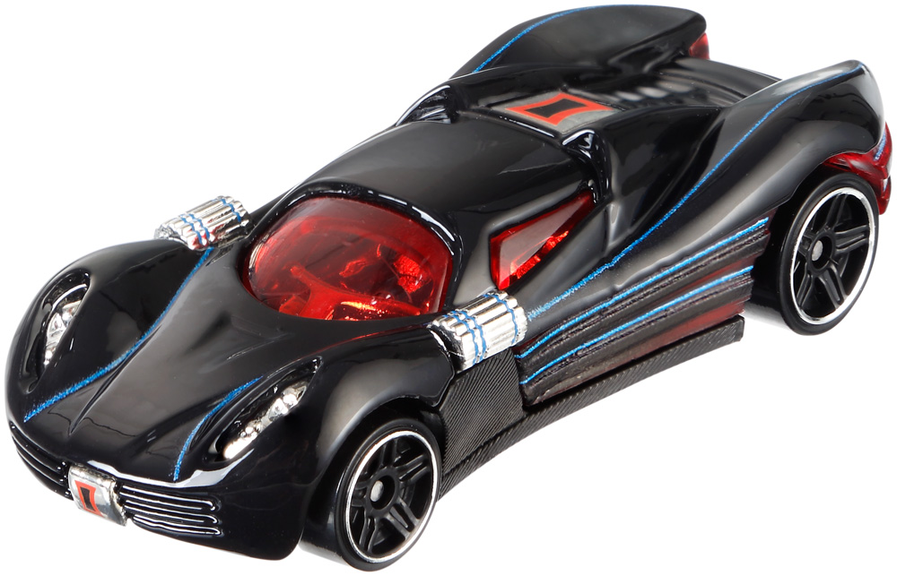 hot wheels black car