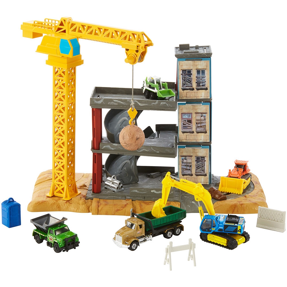 matchbox demolition playset