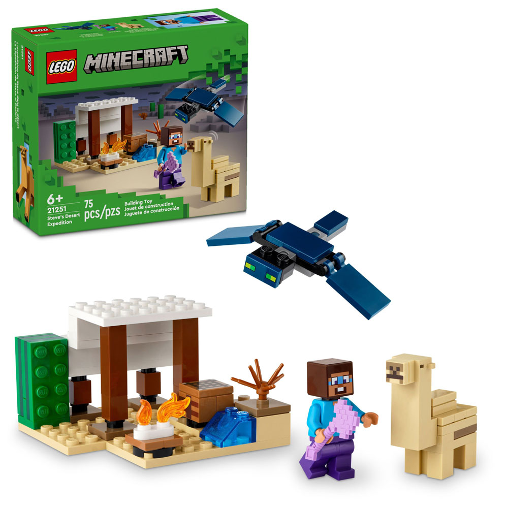 Ensemble LEGO® Minecraft de tortue, dœuf de tortue et de plage. -   Canada