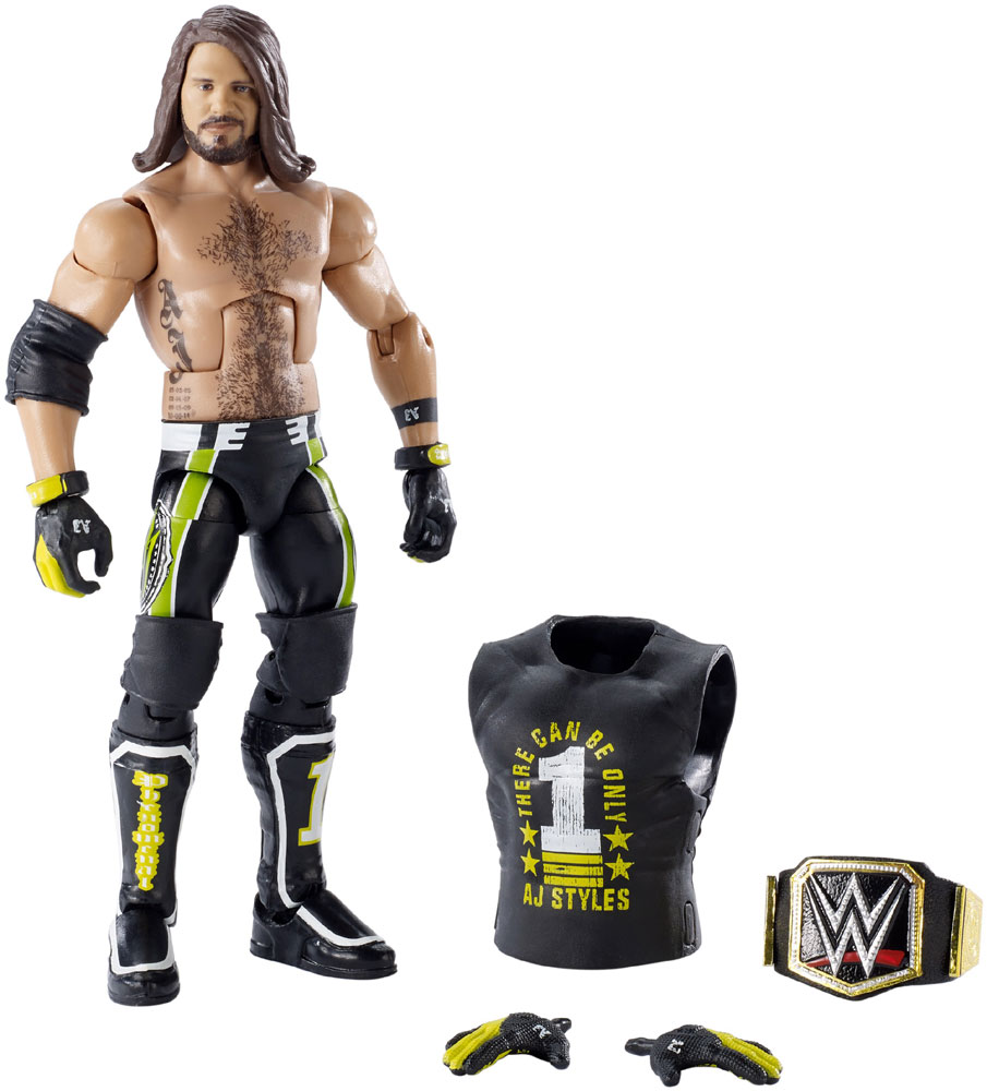 Buy WWE AJ Styles Elite Top Picks Action Figure - English Edition for CAD  15.58 | Toys R Us Canada