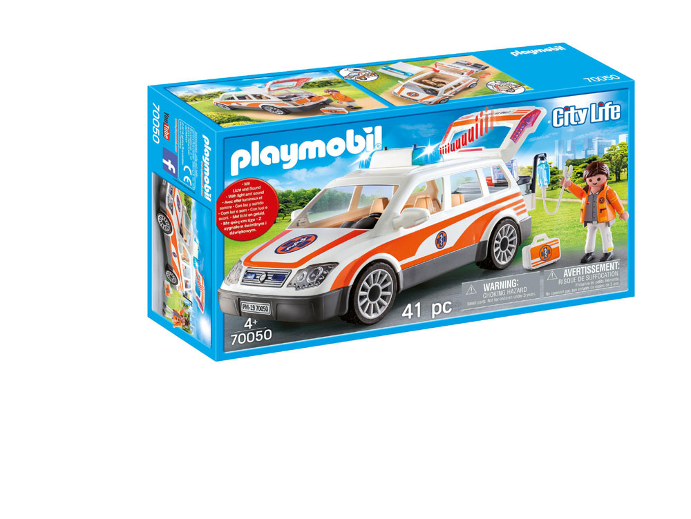 Playmobil - Emergency car with siren | Toys R Us Canada