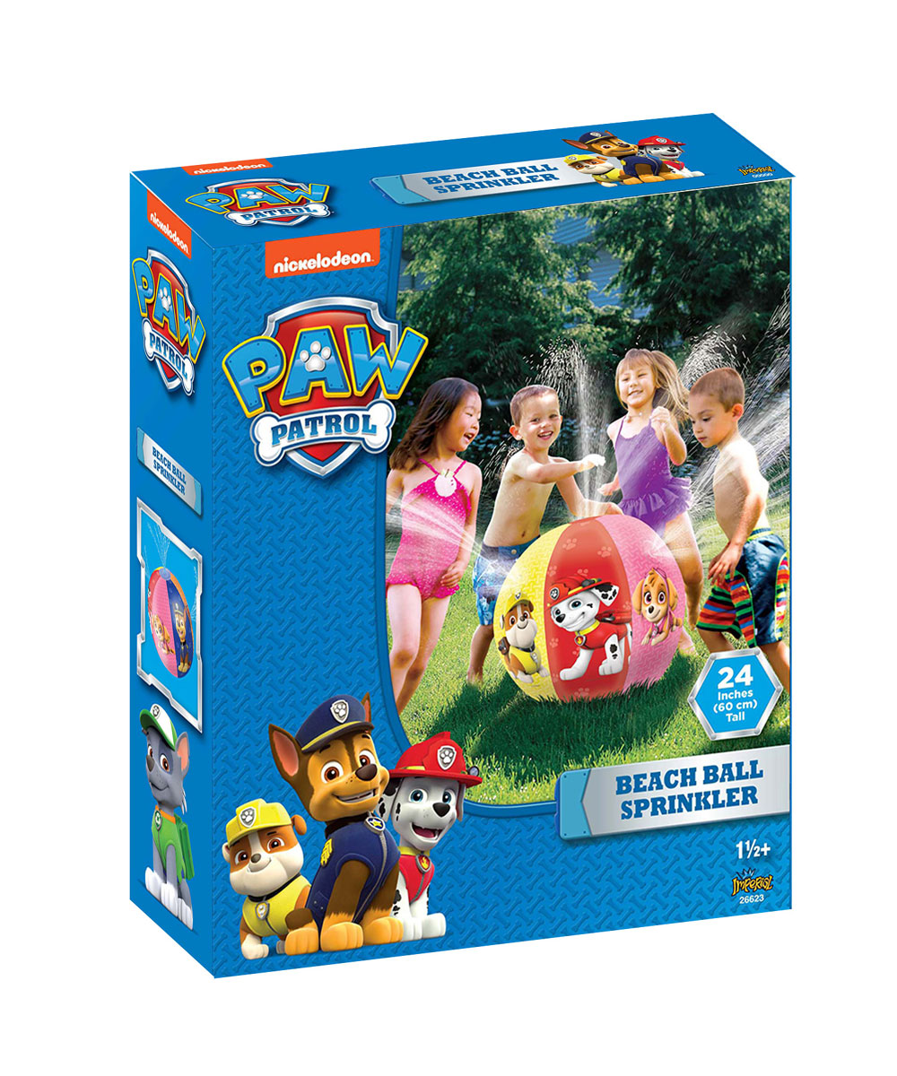 paw patrol sprinkler ball