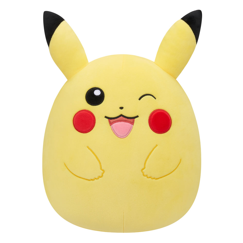 Squishmallows Peluche Pokémon - Winking Pikachu 25 cm, Commandez  facilement en ligne