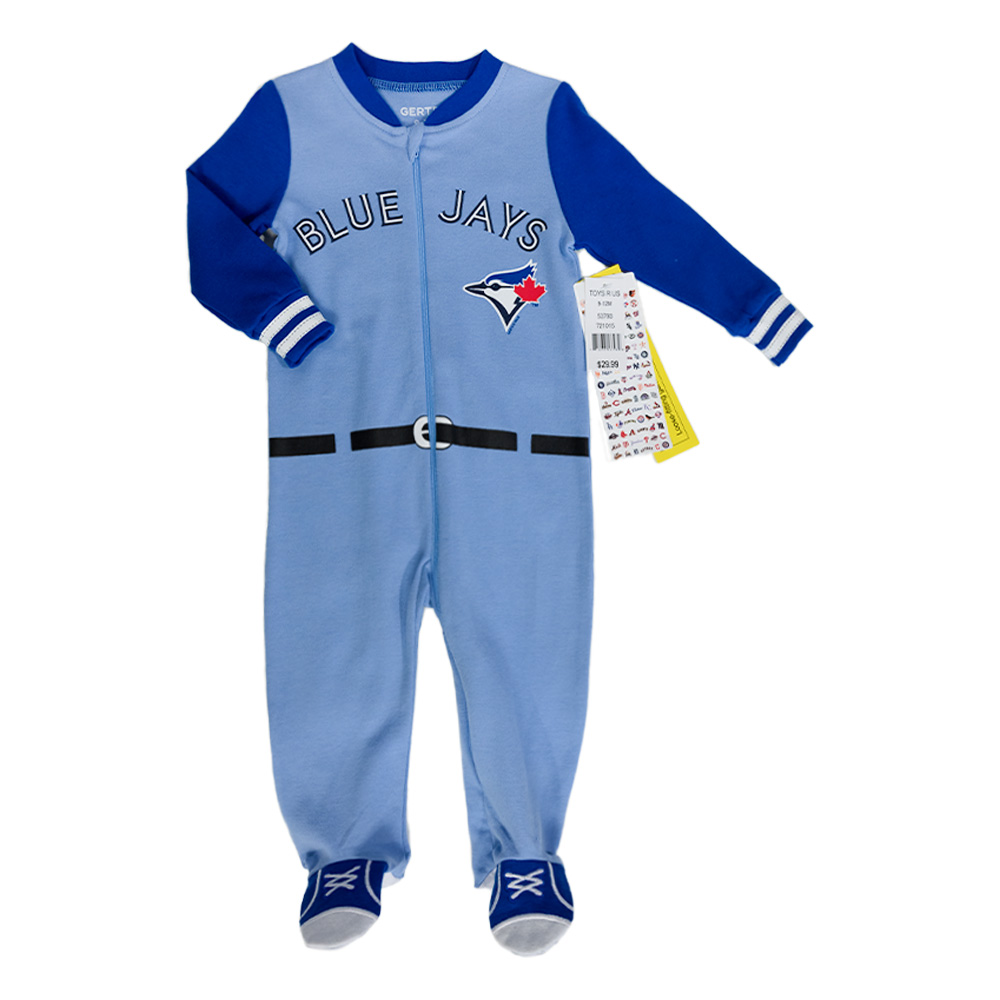 MLB Team Apparel Infant Toronto Blue Jays Blue Homerun Romper