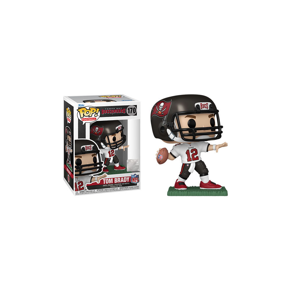 NFL Buccaneers Tom Brady (Away) Funko Pop! Vinyl Figure