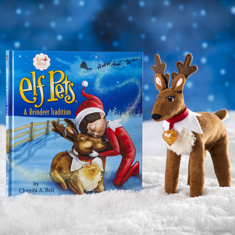 Book, Elf Pets, A Reindeer Tradition, by Chanda A. Bell