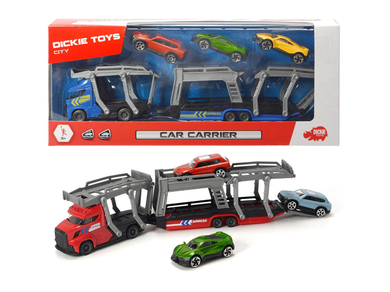 dickie toys car transporter