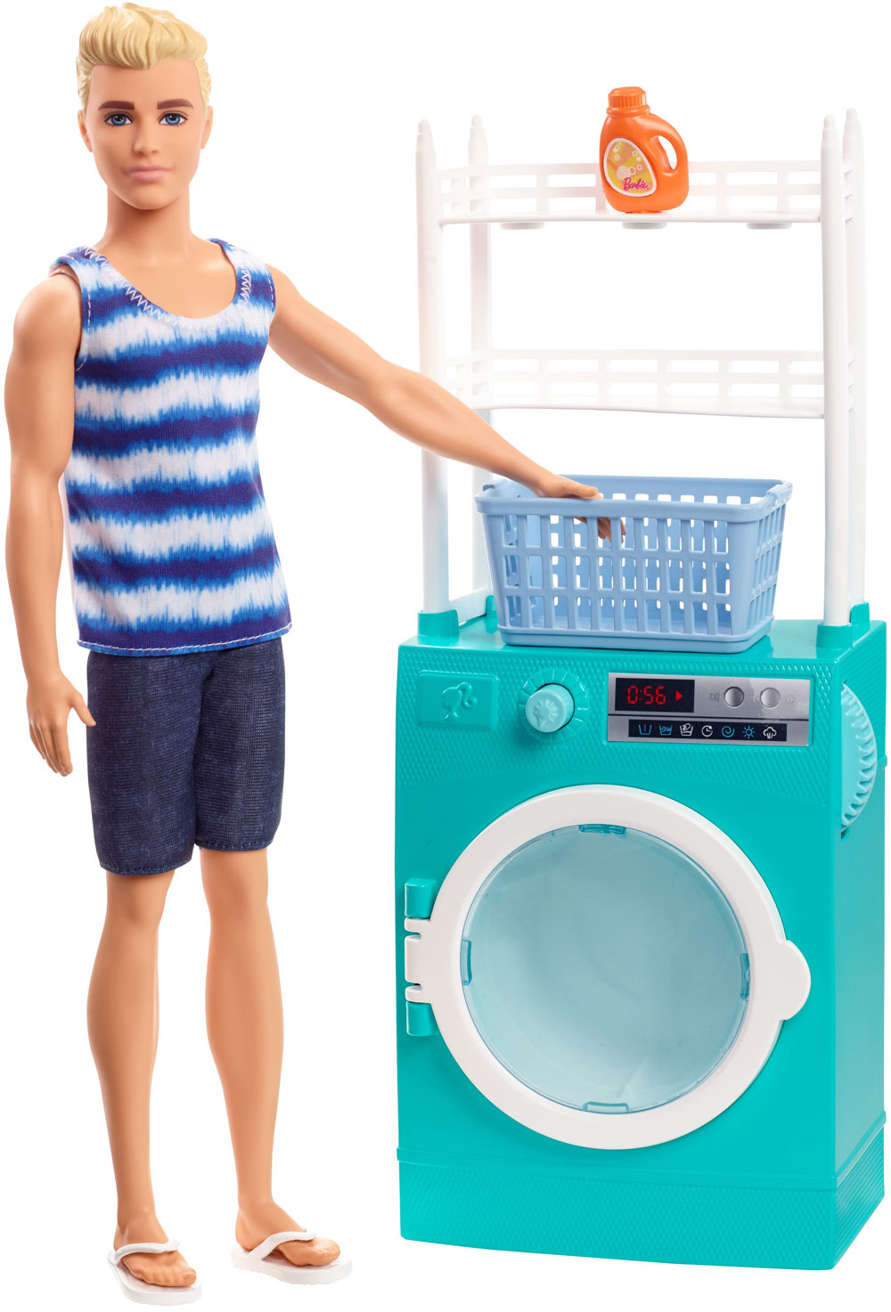 barbie laundry room set