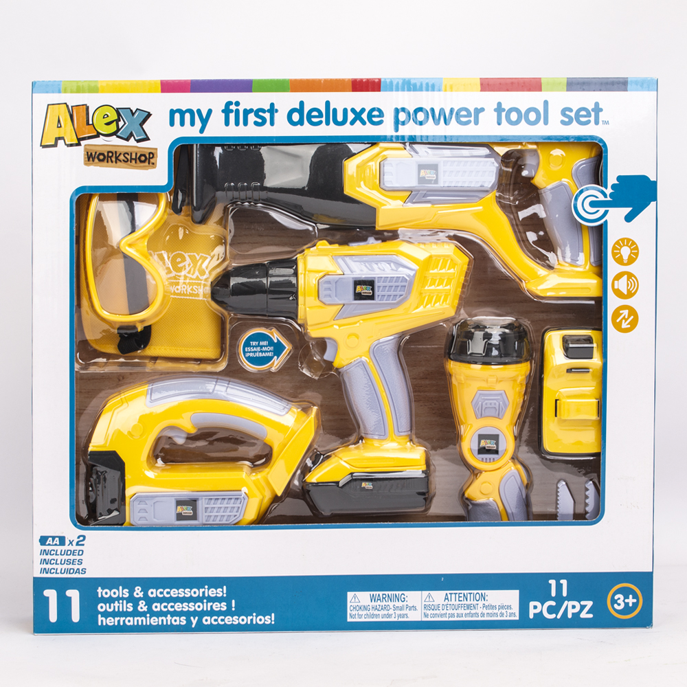 Alex Pcs Deluxe Power Tool Set Toys R Us Canada