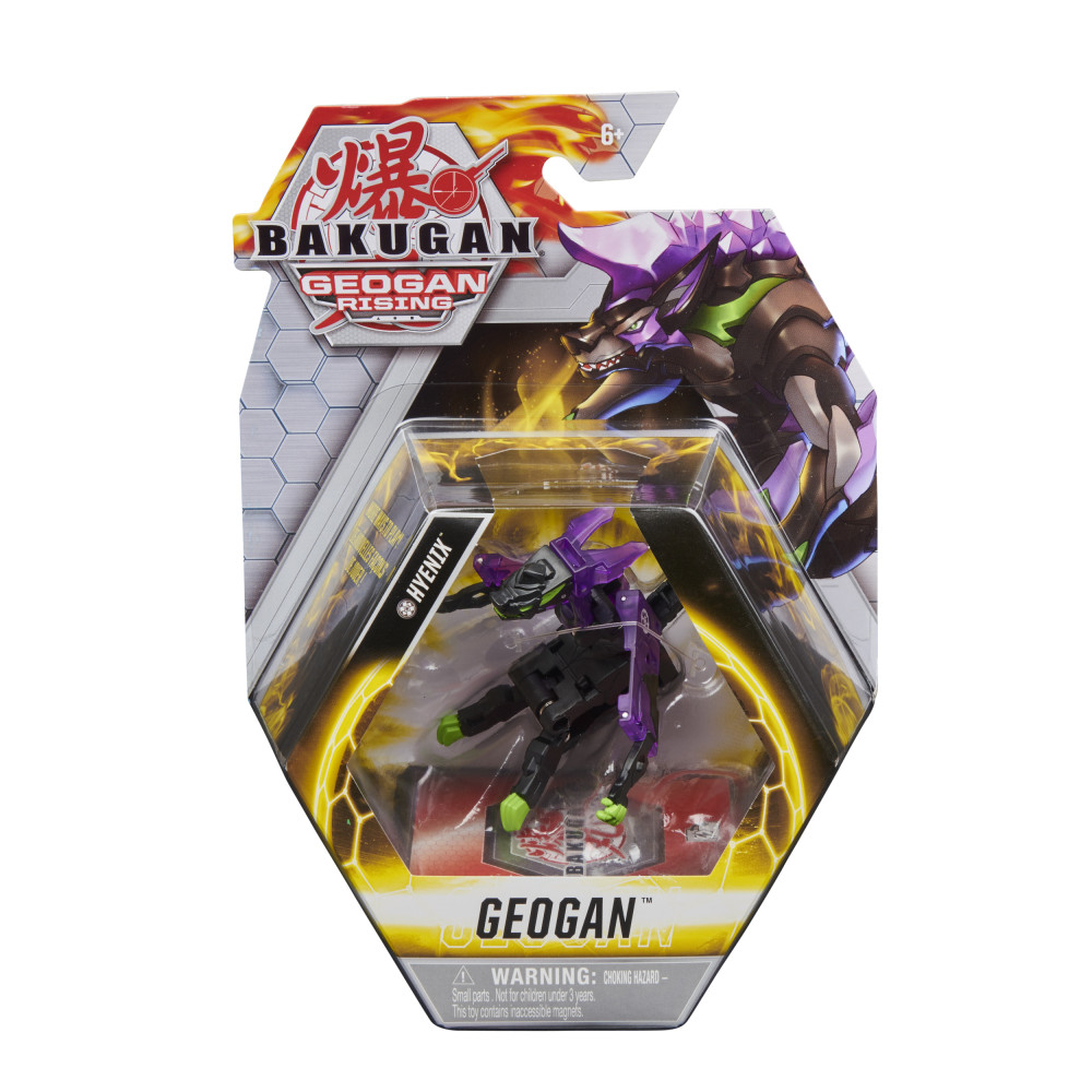 Bakugan Geogan, Hyenix, Geogan Rising Collectible Action Figure and ...