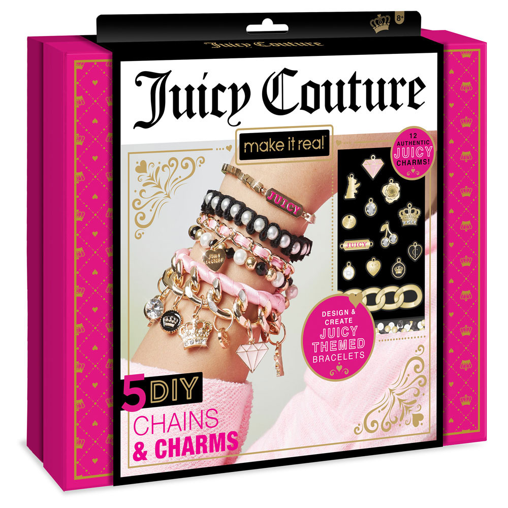 Juicy Couture Letters Beaded Charm Bracelets - English Edition | Toys R ...