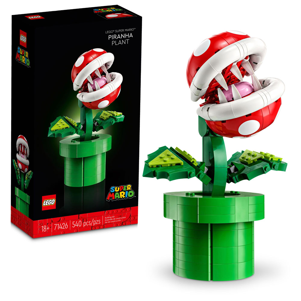 LEGO Super Mario Piranha Plant 71426 Building Set (540 Pieces) | Toys R ...