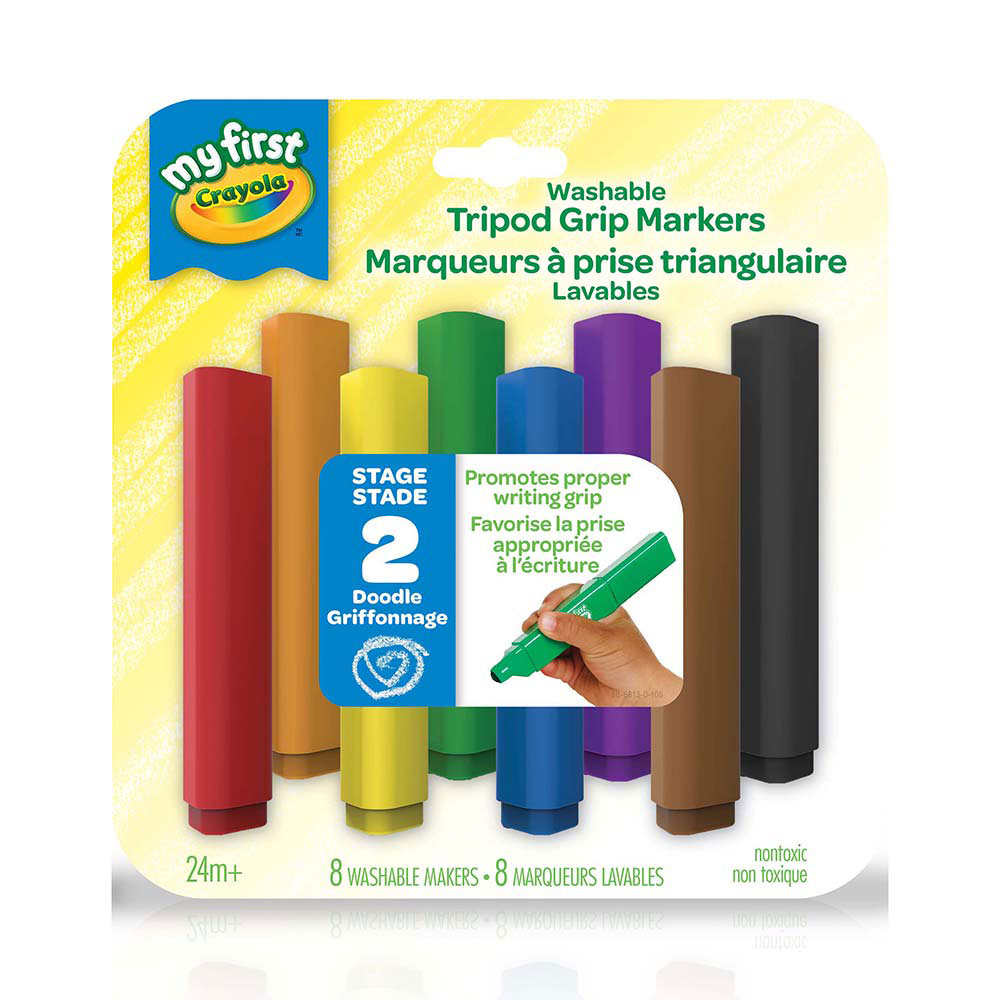 Crayola - My First Crayola Washable Tripod Grip Markers | Toys R