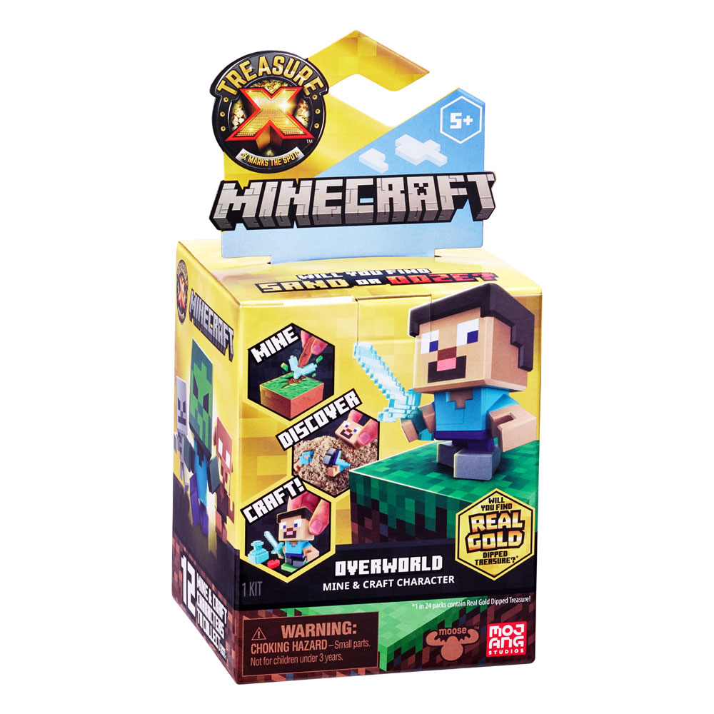 Treasure X Minecraft Overworld Single Pack | Toys R Us Canada