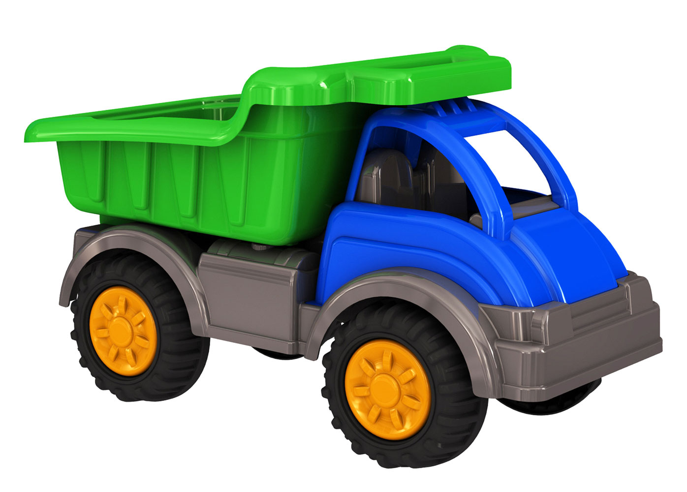 american plastic toys gigantic dump truck