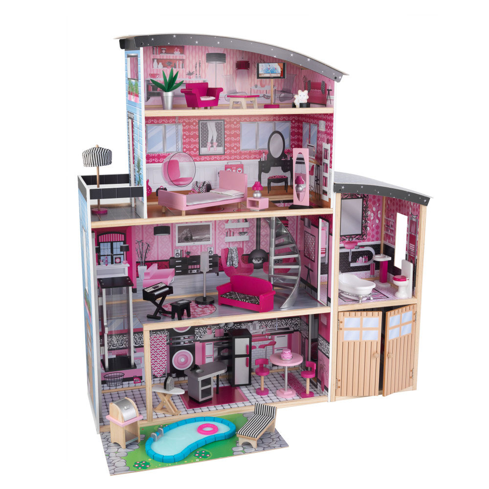 KidKraft Sparkle Mansion Dollhouse Toys R Us Canada   120A81A5 1 