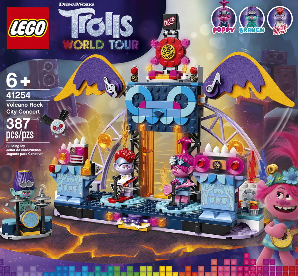 LEGO Trolls Volcano Rock City Concert 41254 | Toys R Us Canada