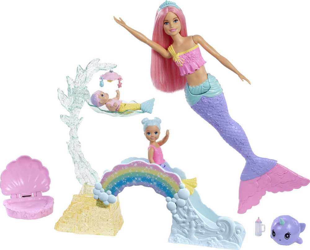 Barbie doll promo mermaids