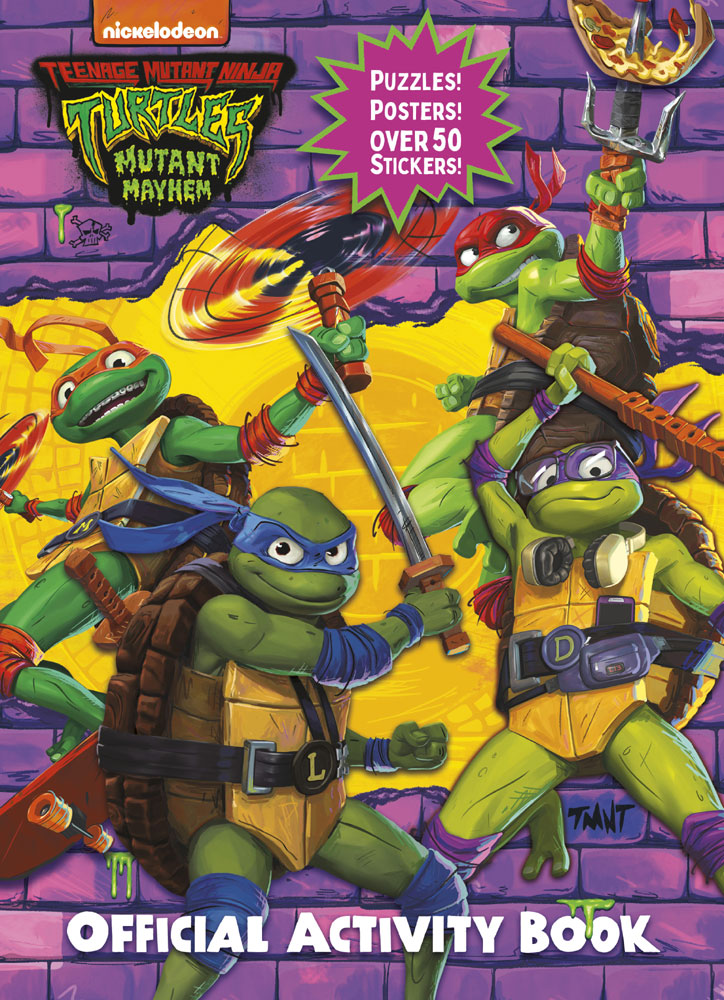 English　Toys　Mutant　Book　Ninja　Official　Edition　Turtles:　Mayhem:　R　The　Mutant　Us　Canada　Teenage　Activity