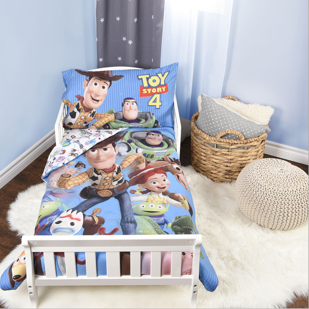 Disney Pixar Toy Story 4 3 Piece Toddler Bedding Set Toys R Us Canada